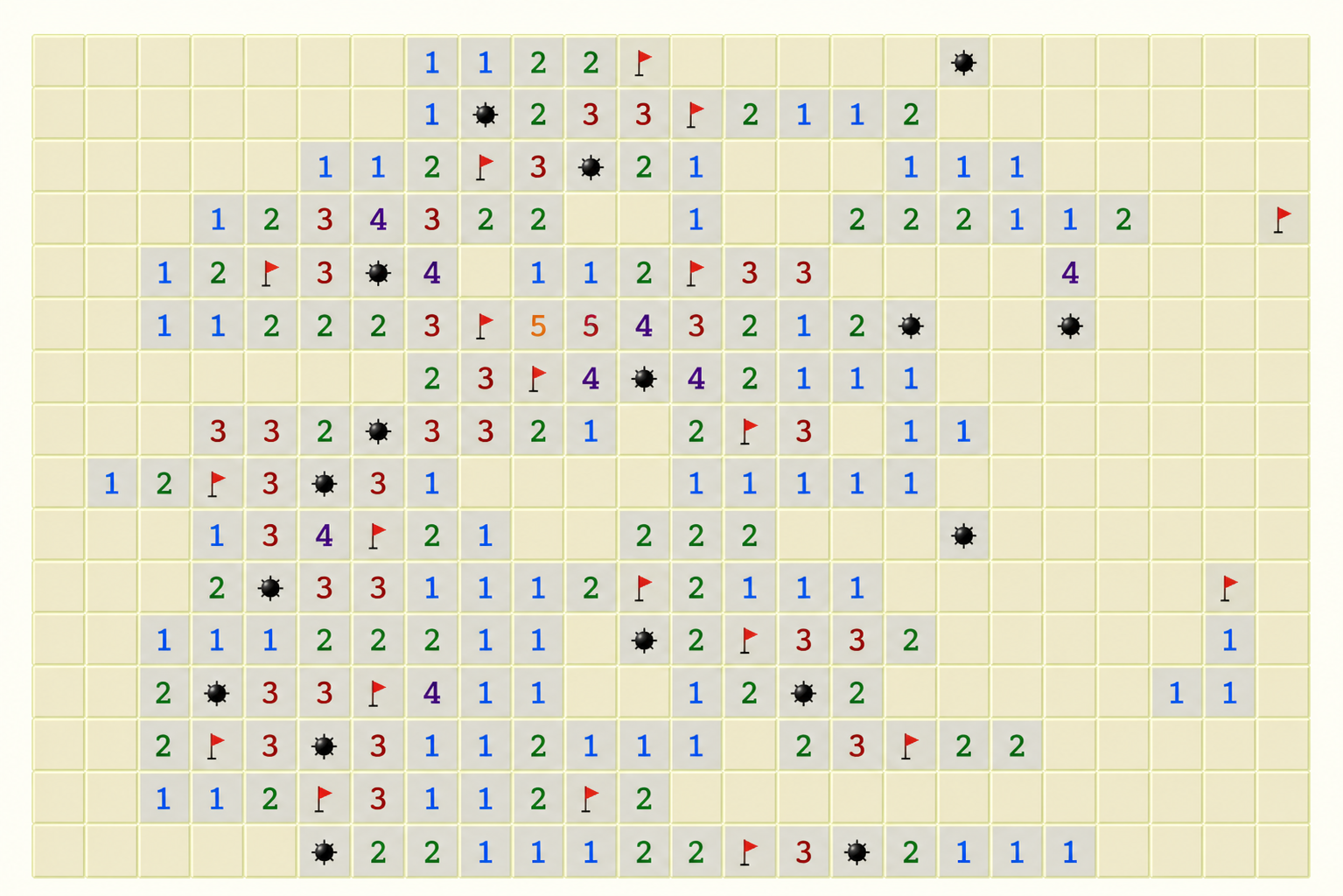 Minesweeper project preview